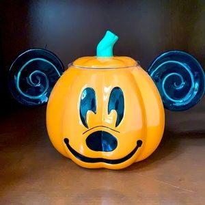 🎃NEW 🎃Mickey Mouse by Disney Pumpkin Cookie Jar